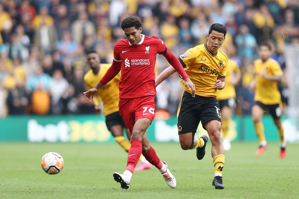 Jarell Quansah on his Liverpool debut (Getty Images)