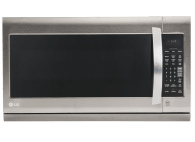 MEDELNIVÅ Over-the-range microwave, Stainless steel - IKEA