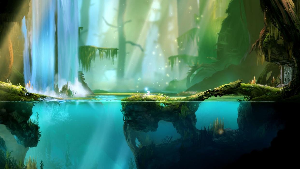 Farbenprächtige Zeichentrick-Welt: «Ori and the Blind Forest» erscheint Ende September für Nintendo Switch. Foto: Moon Studios/dpa-tmn