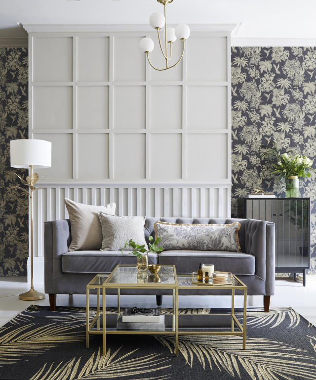 19 Gorgeous Grey Wallpaper Ideas For A