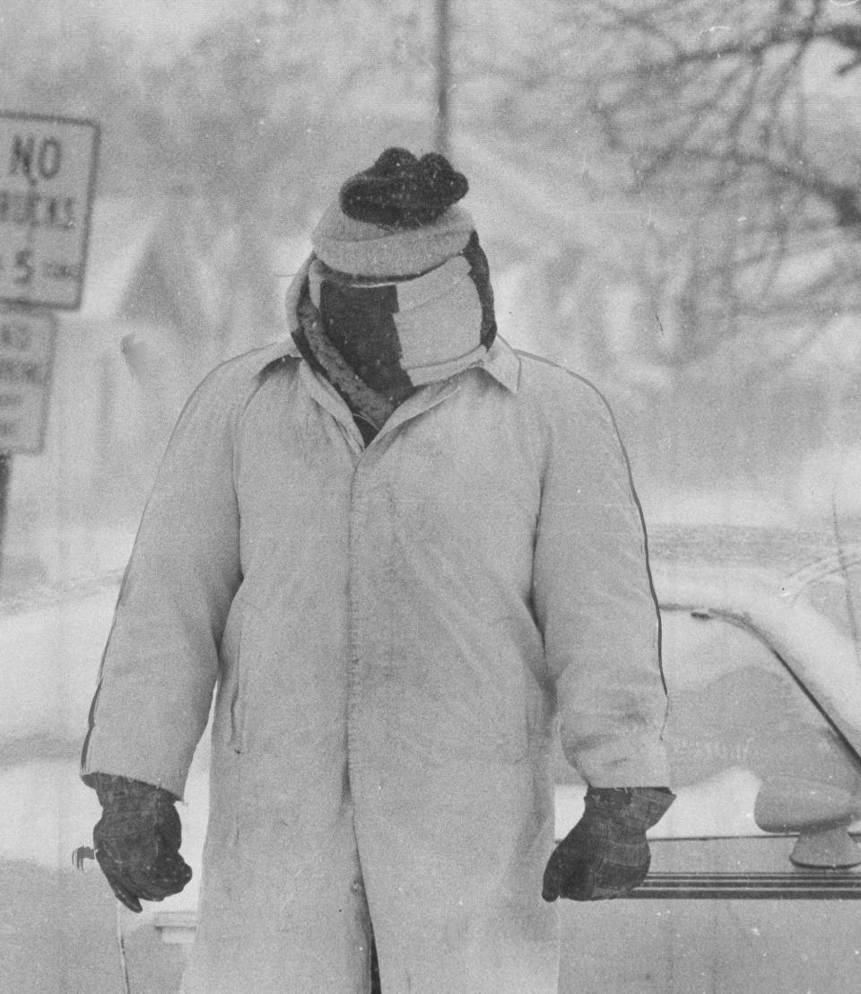 If you braved the Blizzard of 1978, you were wise to be fully covered from head to toe.