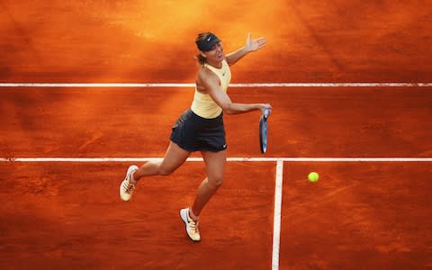 Sharapova  - Credit: Getty Images