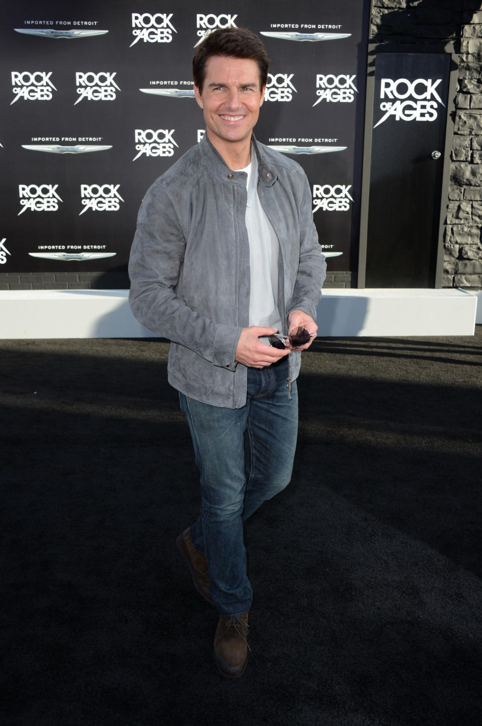 HOLLYWOOD, CA - JUNE 08: Actor Tom Cruise arrives at the premiere of Warner Bros. Pictures' 'Rock of Ages' at Grauman's Chinese Theatre on June 8, 2012 in Hollywood, California. (Photo by Frazer Harrison/Getty Images)