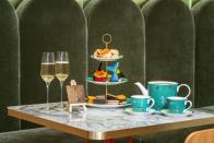 <p>The Natural History Museum-inspired afternoon tea at <a href="https://www.booking.com/hotel/gb/hotel-london-kensington-managed-by-melia.en-gb.html?aid=2070929&label=hotel-afternoon-tea" rel="nofollow noopener" target="_blank" data-ylk="slk:Melia London Kensington;elm:context_link;itc:0;sec:content-canvas" class="link ">Melia London Kensington</a>’s SW7 Brasserie is a celebration of one of the capital's best-loved historical institutions. Here, you can tuck into elaborately crafted treats, including a blue whale’s Tail constructed from brownie, apricot and black sesame, as well as a yuzu and bergamot tart resembling a dinosaur egg and a matcha and raspberry butterfly.</p><p>There's also a choux-style black forest owl and passion fruit and Thai basil-flavoured ammonite, along with afternoon tea classics such as mini sandwiches filled with salmon and cream cheese, and plain and raisin scones with clotted cream and strawberry jam. Tea and a glass of Chapel Down English sparkling wine are also served with the tea.</p><p><strong>Price:</strong> £29 per person</p><p><a class="link " href="https://www.booking.com/hotel/gb/hotel-london-kensington-managed-by-melia.en-gb.html?aid=2070929&label=hotel-afternoon-tea" rel="nofollow noopener" target="_blank" data-ylk="slk:BOOK A ROOM;elm:context_link;itc:0;sec:content-canvas">BOOK A ROOM</a></p>