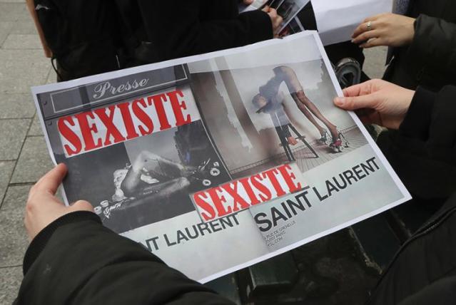Yves Saint Laurent's Newest Ads Denounced as Degrading