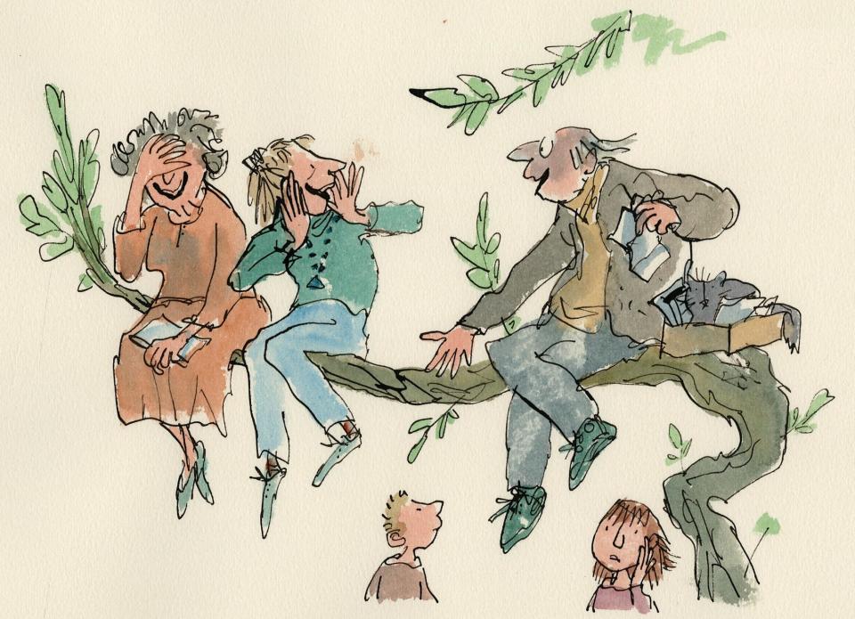 Mural for Kershaw Ward (Nightingale Project), 2006 - Quentin Blake