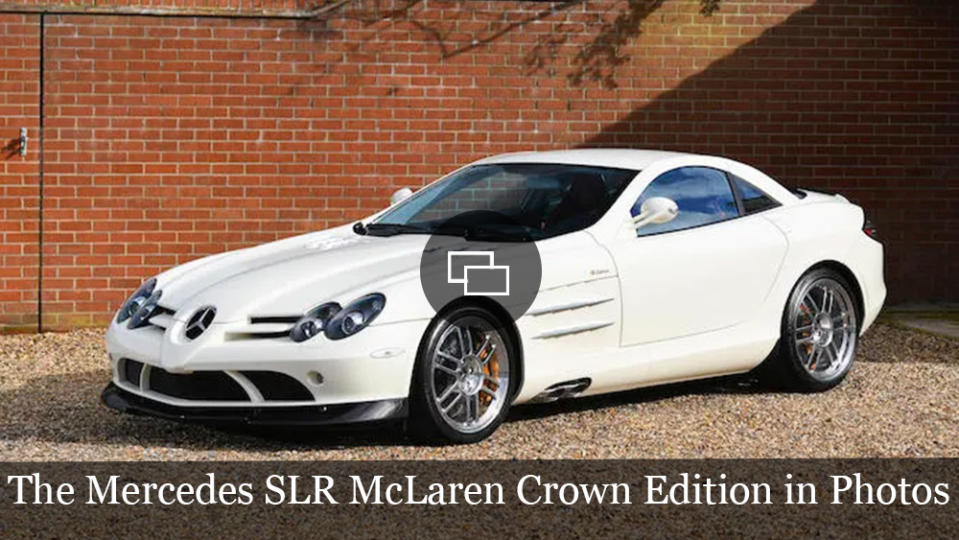 The 2008 Mercedes-Benz SLR McLaren ‘Crown Edition’ in Photos