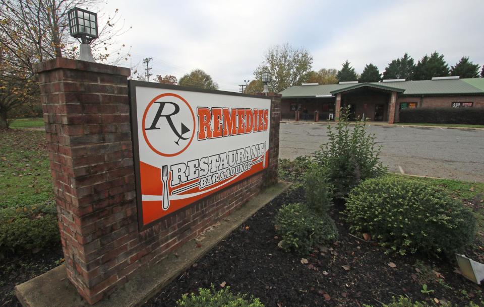 Exterior of the former Remedies Restaurant Bar & Lounge on Union Road, which was the scene of a shooting in November 2020. The nightclub was forced to close after the state ABC Commission revoked its alcohol permits in January 2022.