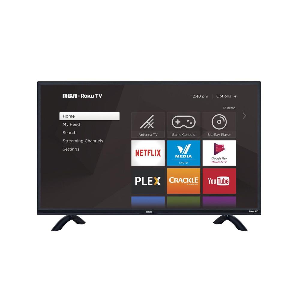 RCA Roku 43" HD LED Smart TV. Image via Walmart.