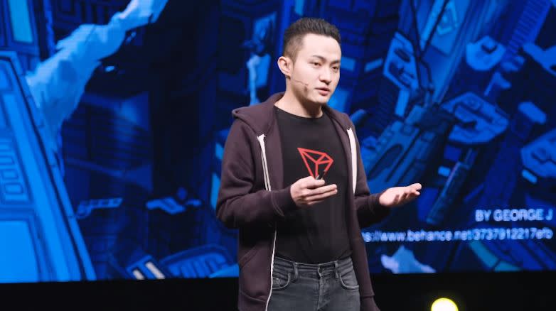 Justin Sun has bizarrely refused to gift a Tesla Model 3 to the winner of his $20 million crypto giveaway scheme. | Source: Tron Foundation/YouTube