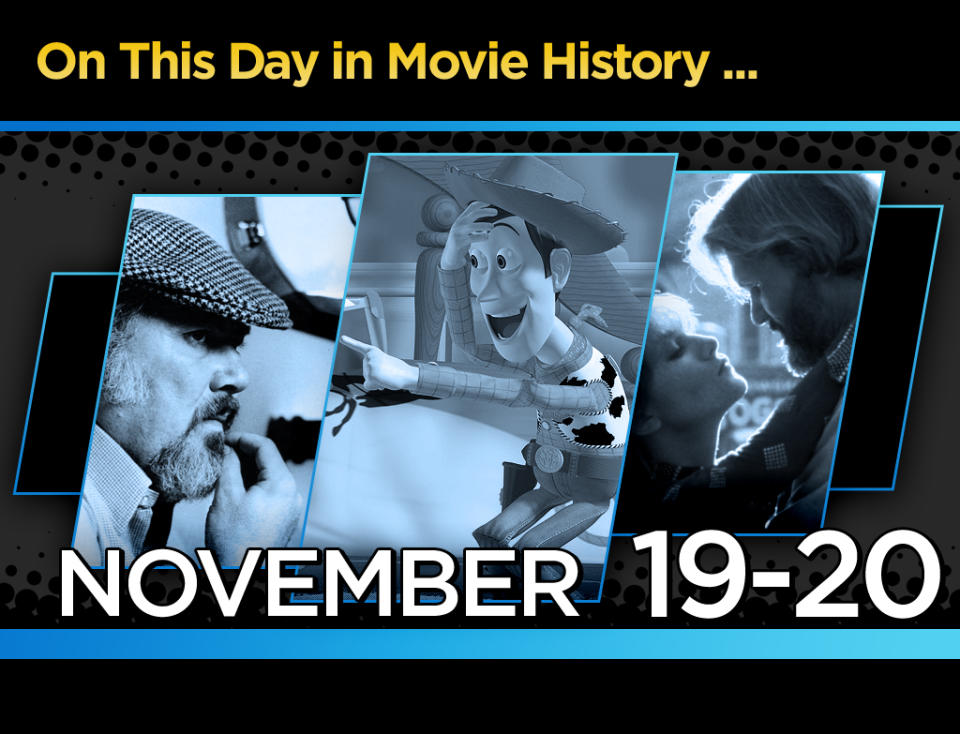 On this day in movie history november 19 20 Title Card