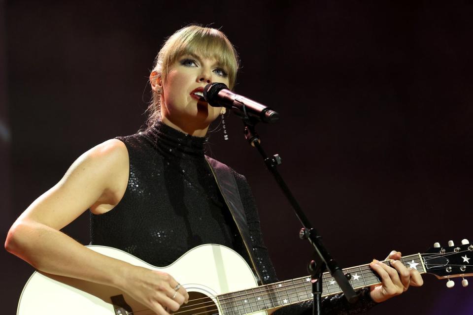Taylor Swift’s latest album, Midnights has sold so many copies on vinyl, that the format has outsold CDs (Getty Images)