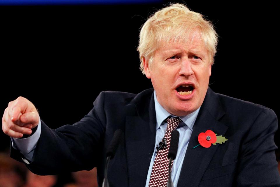 Boris Johnson's Tories will not face the threat of the Brexit Party in seats they currently hold (REUTERS)