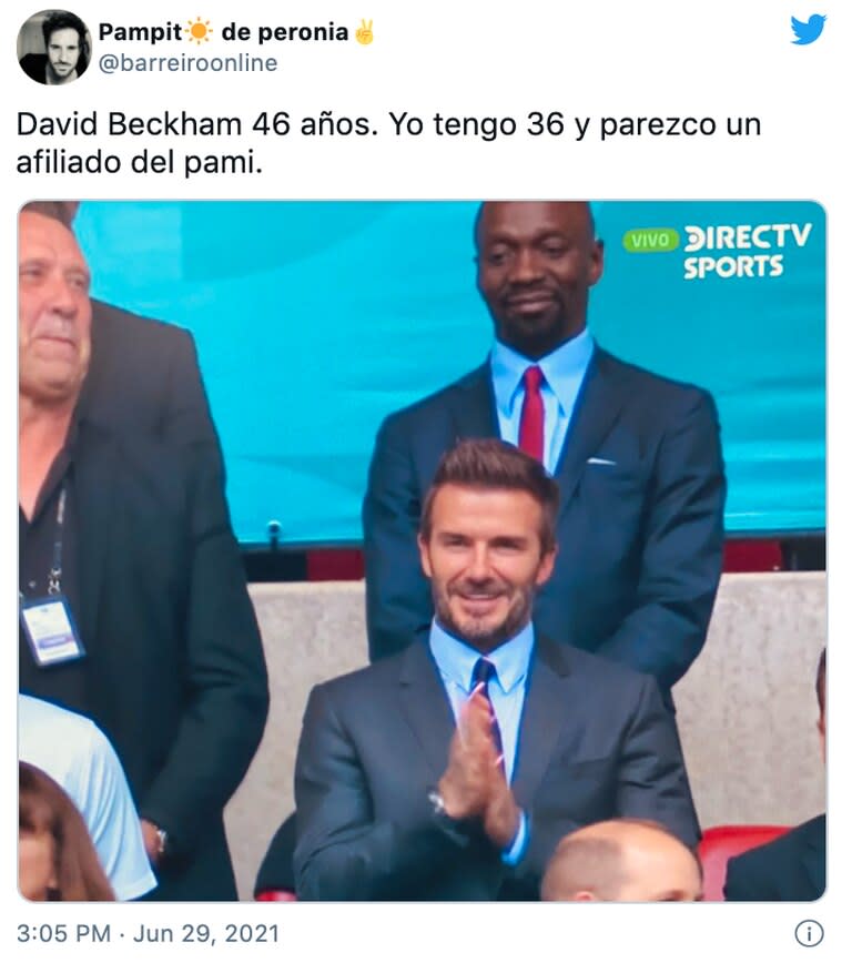 Los usuarios reaccionaron ante la presencia de Beckham y Ed Sheeran en la Eurocopa