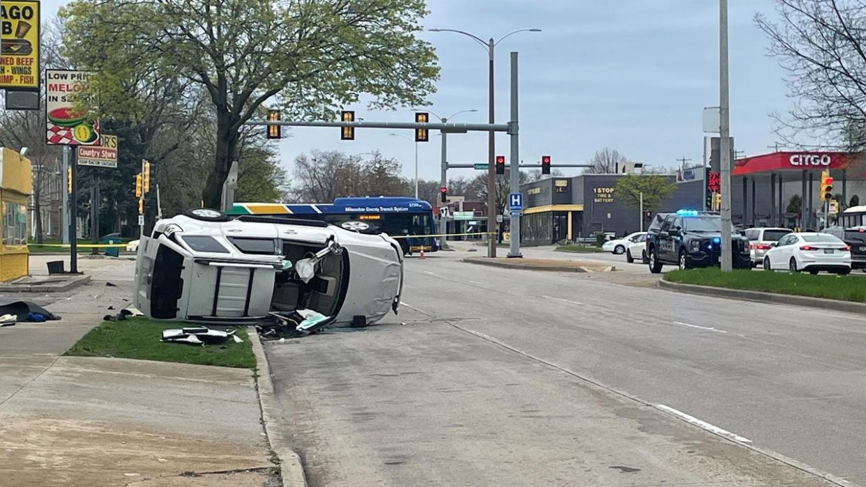 <div>Milwaukee fatal crash, Capitol and Sherman</div>