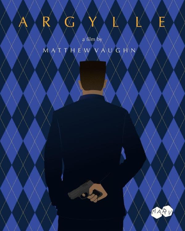 Póster oficial de Argylle (Fuente:IMDb)