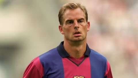 Ronald de Boer ex Barcelona player