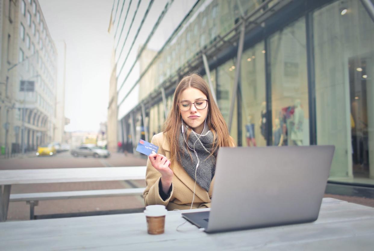 <a href="https://www.pexels.com/photo/woman-in-brown-coat-holding-a-bank-card-3784391/" rel="nofollow noopener" target="_blank" data-ylk="slk:Photo by Andrea Piacquadio/Pexels;elm:context_link;itc:0;sec:content-canvas" class="link ">Photo by Andrea Piacquadio/Pexels</a>, <a href="http://creativecommons.org/licenses/by/4.0/" rel="nofollow noopener" target="_blank" data-ylk="slk:CC BY;elm:context_link;itc:0;sec:content-canvas" class="link ">CC BY</a>