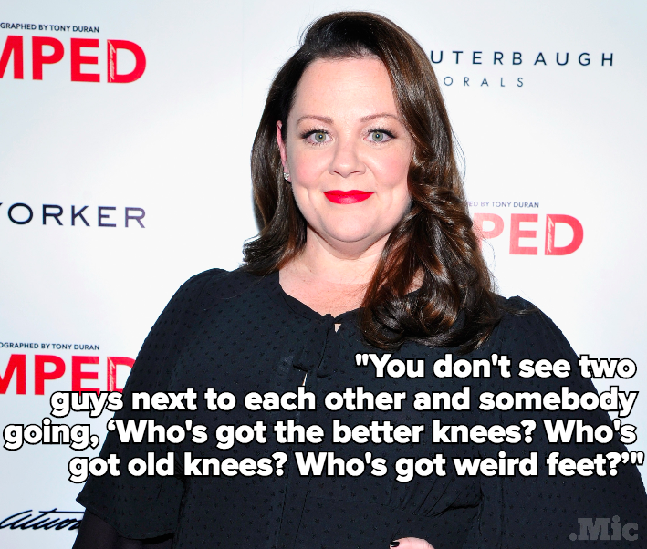 Melissa McCarthy Calls Out Sexist Hollywood Double Standard: Stop Comparing Women's Bodies