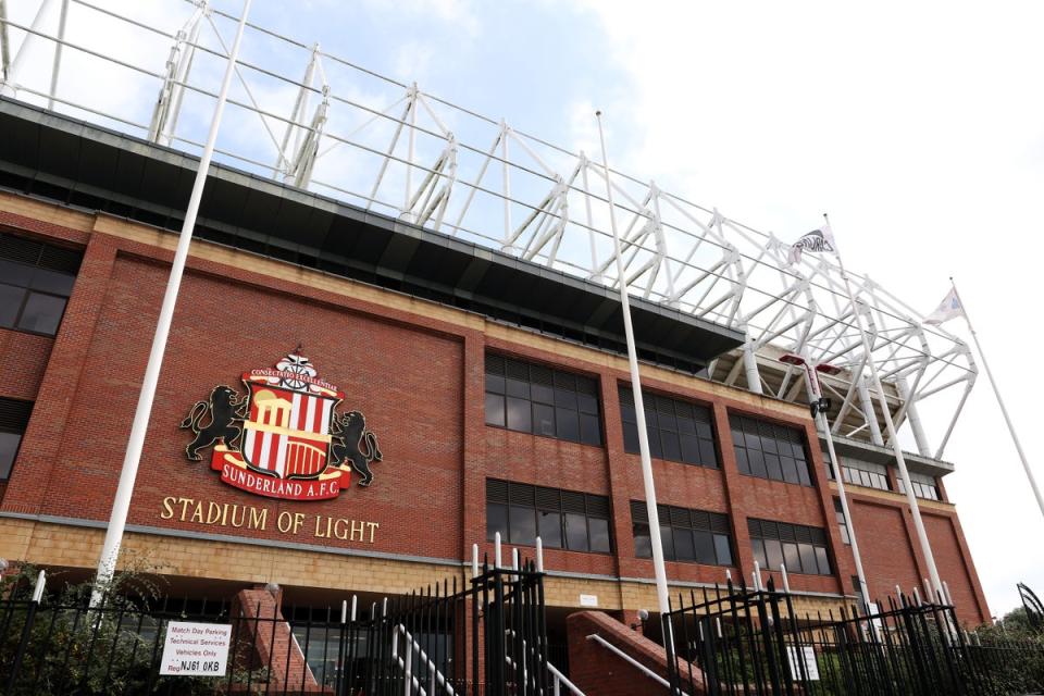 The Stadium of Light seats almost 50,000 spectators  (The FA via Getty Images)