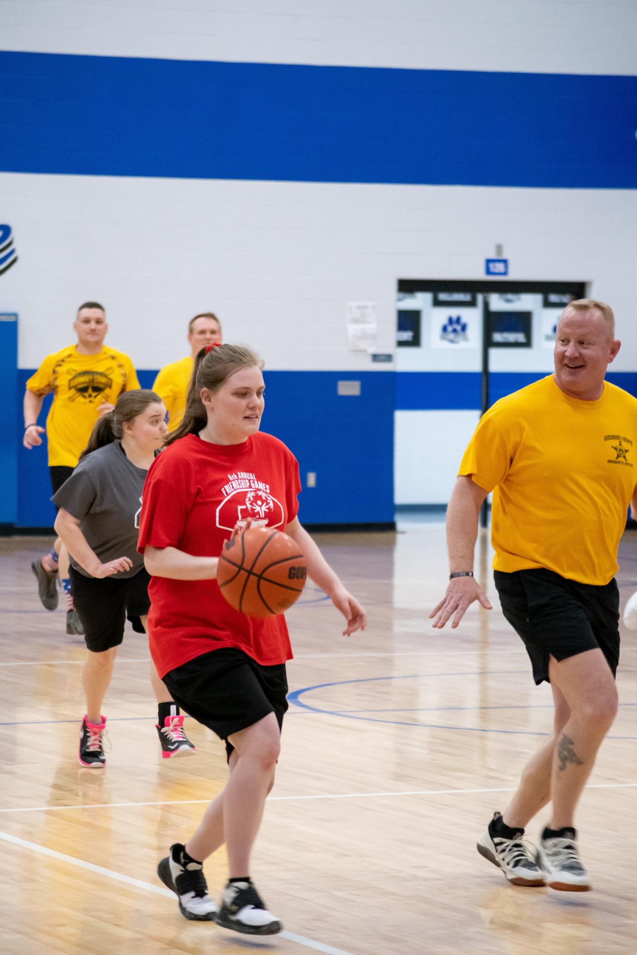 The Guernsey Eagles return to take on the Guernsey County Sheriff's Office and Board of DD staff at 7 p.m. on Tuesday at Cambridge Middle School.