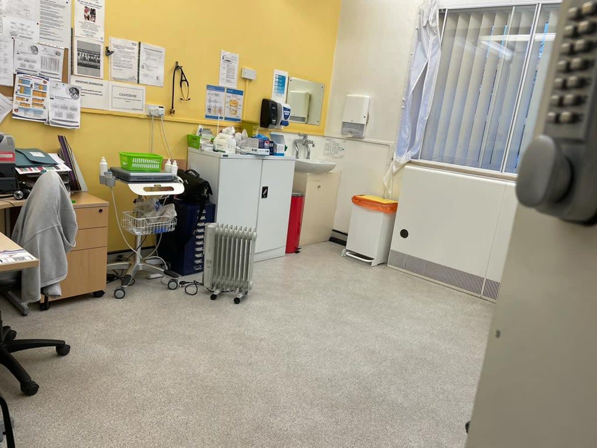 Shakespeare Health Centre has been given small oil heaters after its boiler broke down (Shakespeare Health Centre)