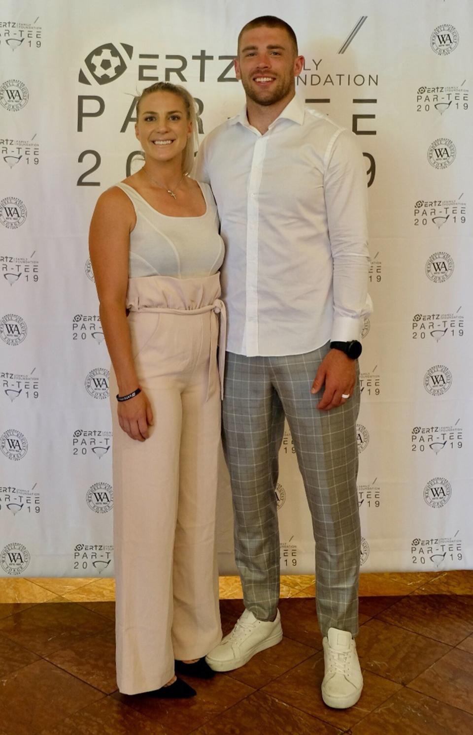 Zach and Julie Ertz