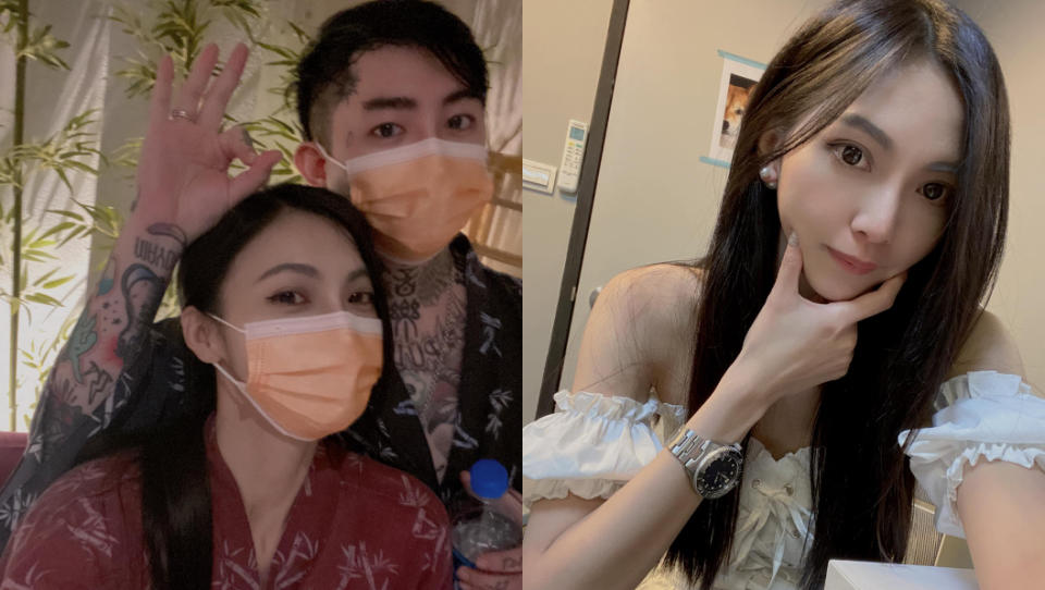 謝和弦、莉婭4月結婚。（圖／翻攝自莉婭Facebook）