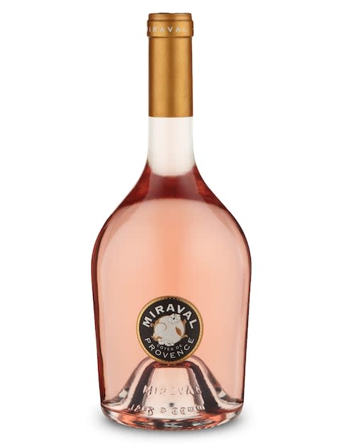 Brad Pitt and Angelina Jolie's wine, 2014 Miraval Rose - Credit: PA /&nbsp;Marks and Spencer