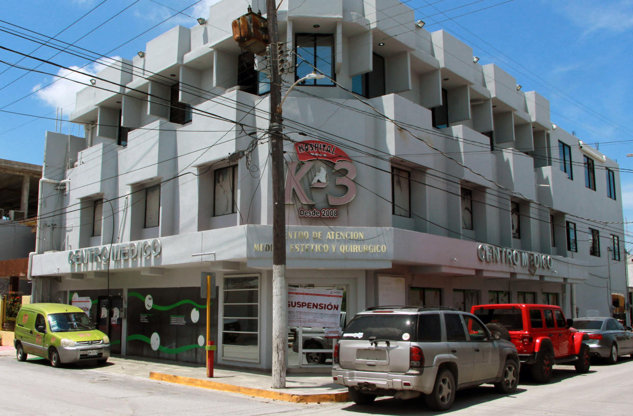 General view of one of the medical clinics suspended by Mexican health authorities, in Matamoros, Tamaulipas, Mexico (Abraham Pineda / AFP via Getty Images file)