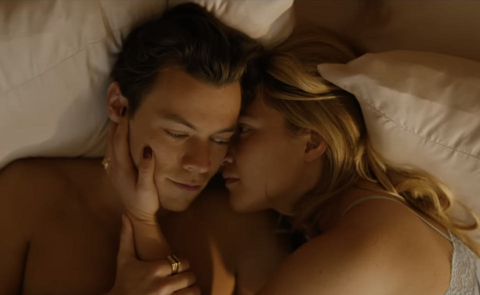 Harry Styles and Florence Pugh in new trailer for ‘Don’t Worry Darling’ (Warner Bros/YouTube)