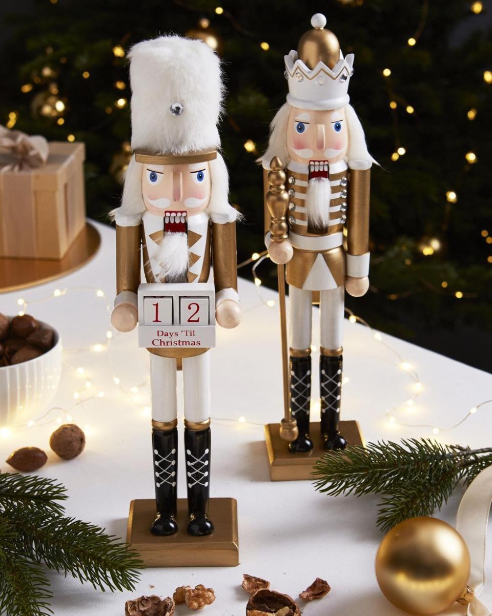 7) Traditional hanging nutcrackers, £5.99