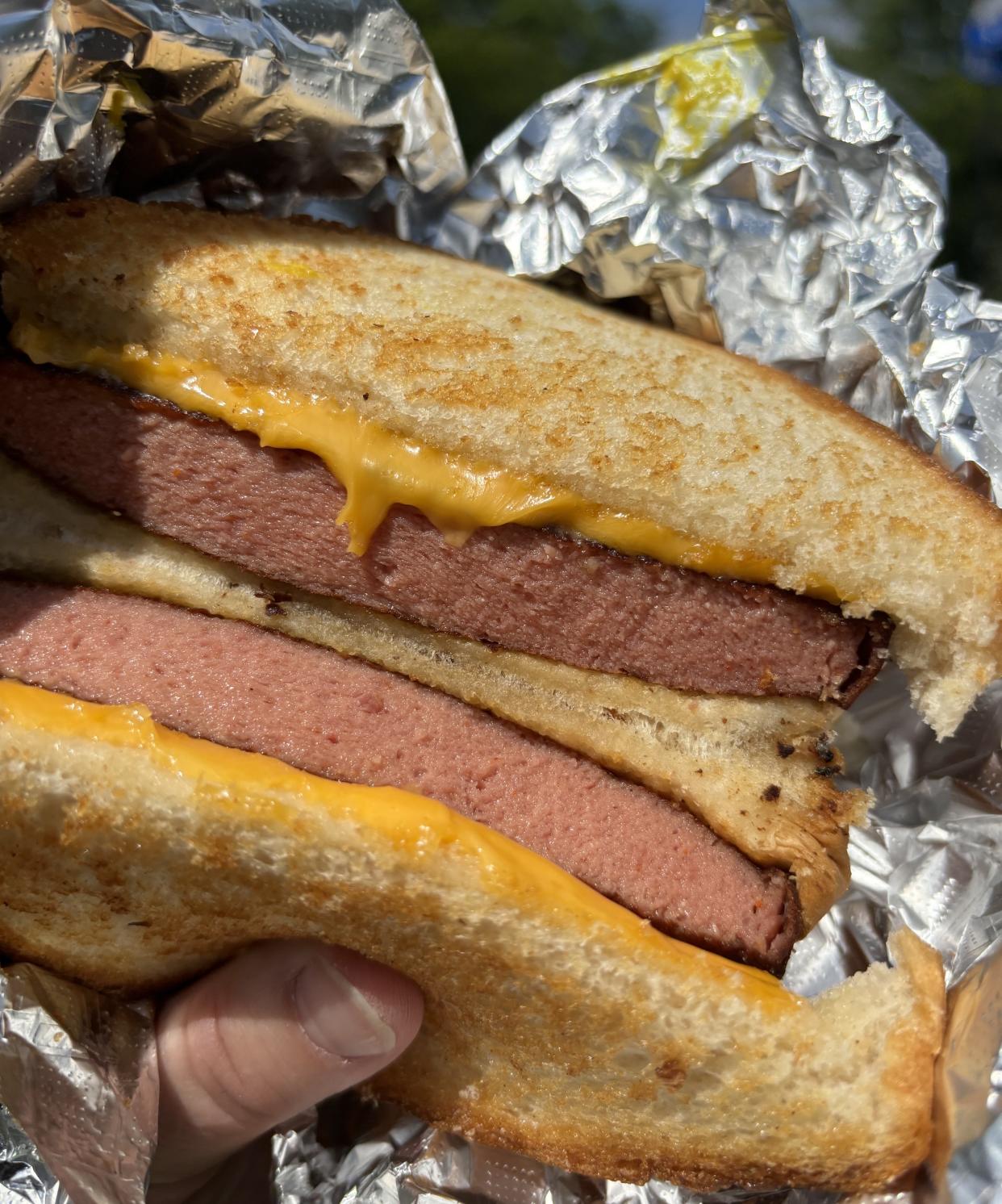 A new limited time, secret menu item at Frontier Food to Go in Wilmington is the fried bologna sandwich.