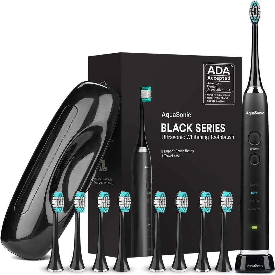 Aquasonic Black Series Ultra Whitening Toothbrush