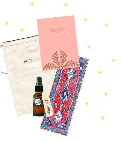 Magic Carpet Yoga Mats Good Vibes Gift Set ($115)