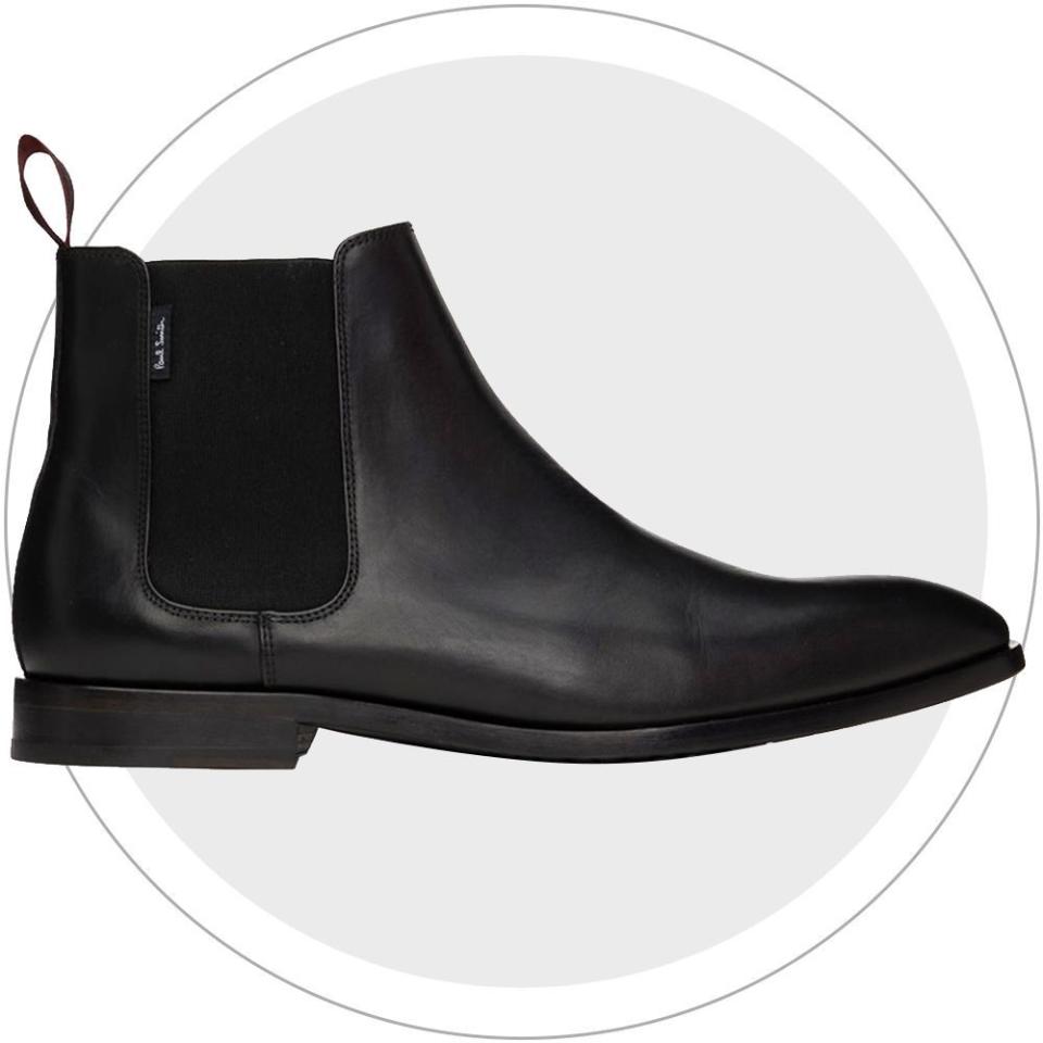 <p><a href="https://go.redirectingat.com?id=74968X1596630&url=https%3A%2F%2Fwww.neimanmarcus.com%2Fp%2Fpaul-stuart-mens-leather-chelsea-boots-prod255910085%3FpimId%3D401223169435%26ecid%3DNMCS_GP_RL%26gad_source%3D1%26gclid%3DCjwKCAiAzc2tBhA6EiwArv-i6cwoiDH6YzNDoh4nYAg4Q6frjzznFWeWhlUF0bwyD6tcfust0BWNbhoC_P8QAvD_BwE%26gclsrc%3Daw.ds&sref=https%3A%2F%2F" rel="nofollow noopener" target="_blank" data-ylk="slk:Shop Now;elm:context_link;itc:0;sec:content-canvas" class="link ">Shop Now</a></p><p>Gerald Chelsea Boots</p><p>neimanmarcus.com</p><p>$325.00</p>