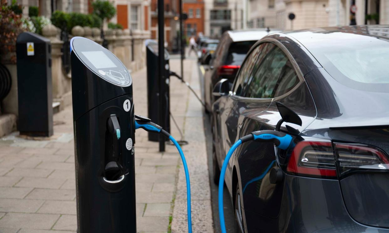 <span>Brussels launched an anti-subsidy investigation into Chinese electric vehicles in October.</span><span>Photograph: Zeynep Demir Aslim/Alamy</span>