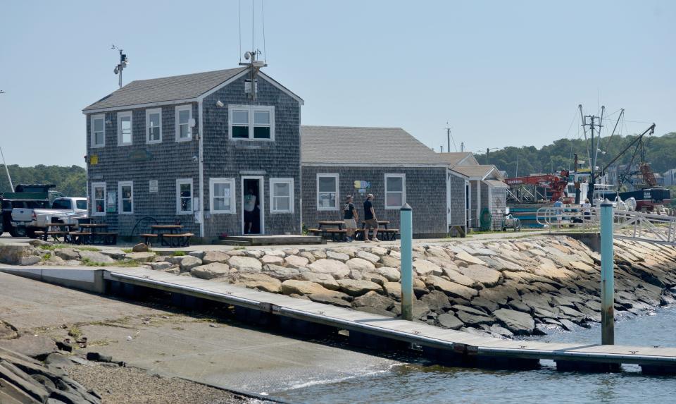 The town of Wellfleet's harbormaster's office was open for business Tuesday. The town's police, fire, department of public works and U.S. Coast Guard have stepped in after marina and harbormaster staff walked off the job on Friday July 12.