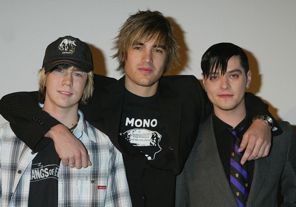 Charlie Simpson shot to fame as a member of band Busted in 2002 (Getty Images)