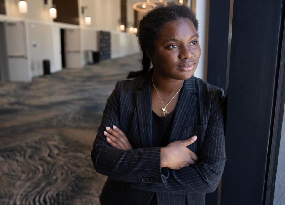 Dunbar High School graduate and current University of Florida student Kenise Jackson was a participant at the 2024 Edison Awards. The event was underway Thursday, April18, 2024 at the Caloosa Sound Convention Center in Fort Myers.