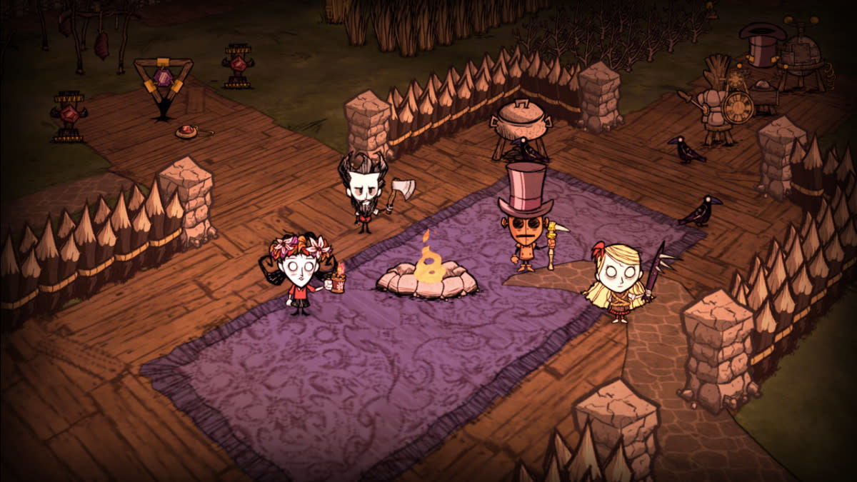 Don't Starve Together is all about taking care of your loved ones.<p>Klei Entertainment</p>
