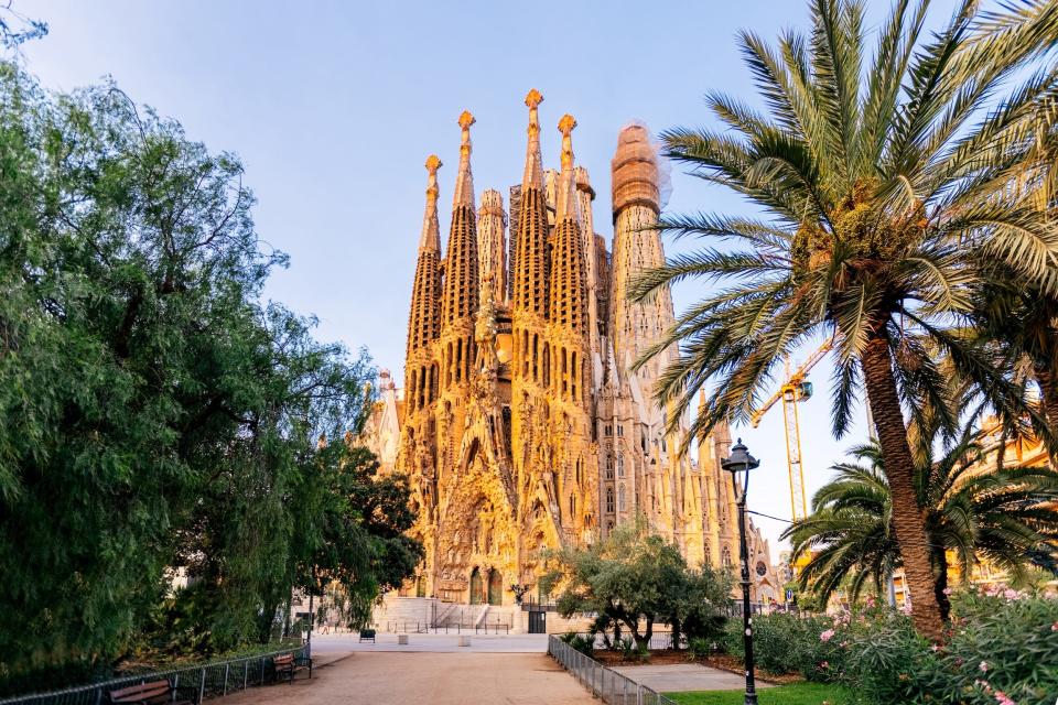 Sagrada Familia basilica in Barcelona