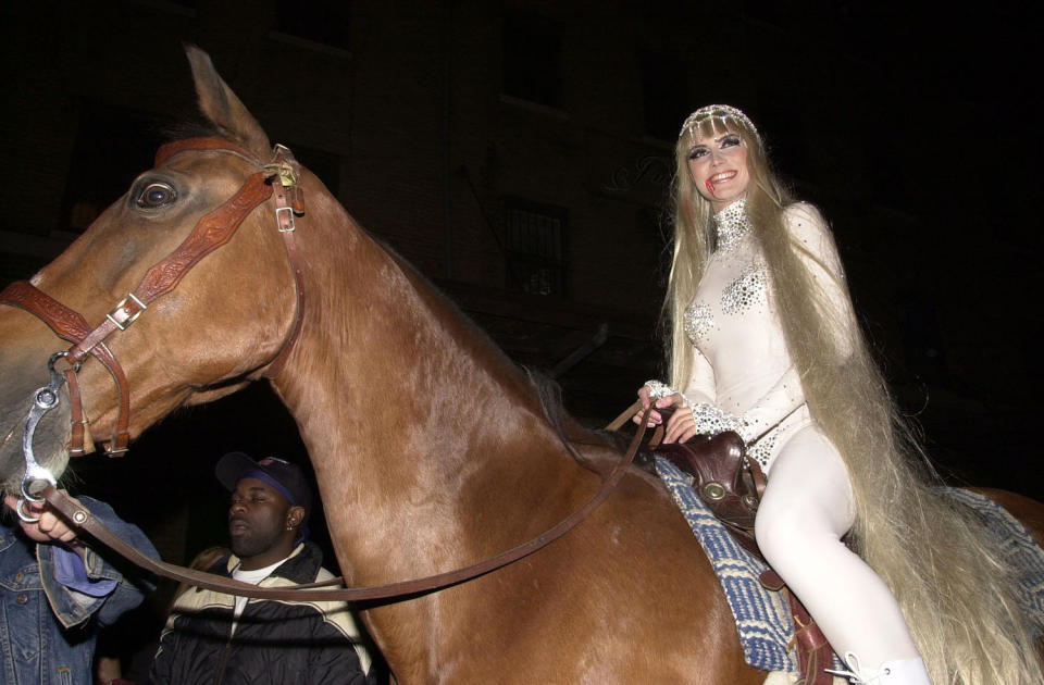 Heidi Klum Halloween Party 2001 (WireImage)