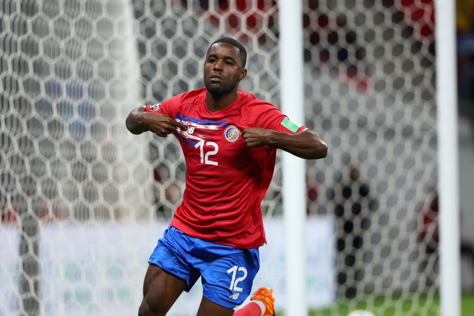 Joel Campbell schießt Costa Rica mit seinem frühen Siegtor zur WM in Katar. (Bild: Getty Images)