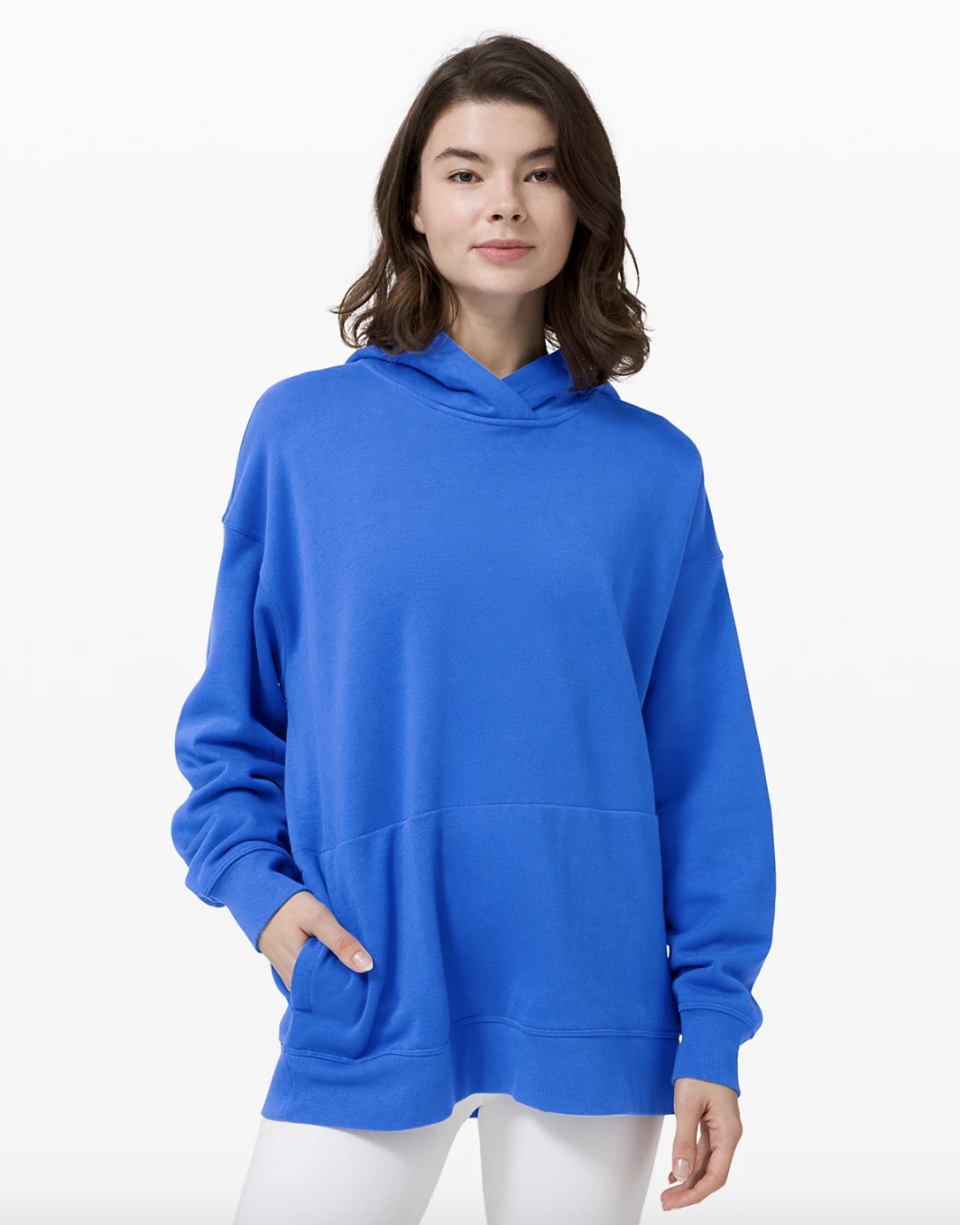 Lululemon Perfectly Oversized Hoodie in wild bluebell