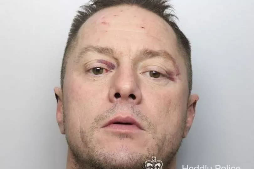 Police custody photograph of Daniel Meades