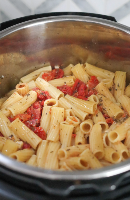 <p>Domestic Superhero</p><p>Instant Pot Tuscan chicken pasta is the perfect easy meal! Packed with pasta, spinach, sun-dried tomatoes and chicken in an ultra-creamy sauce makes this over-the-top delicious!</p><p><strong>Get the recipe: <a href="https://domesticsuperhero.com/instant-pot-tuscan-chicken-pasta/" rel="nofollow noopener" target="_blank" data-ylk="slk:Instant Pot Tuscan Chicken Pasta;elm:context_link;itc:0;sec:content-canvas" class="link rapid-noclick-resp">Instant Pot Tuscan Chicken Pasta</a></strong></p>