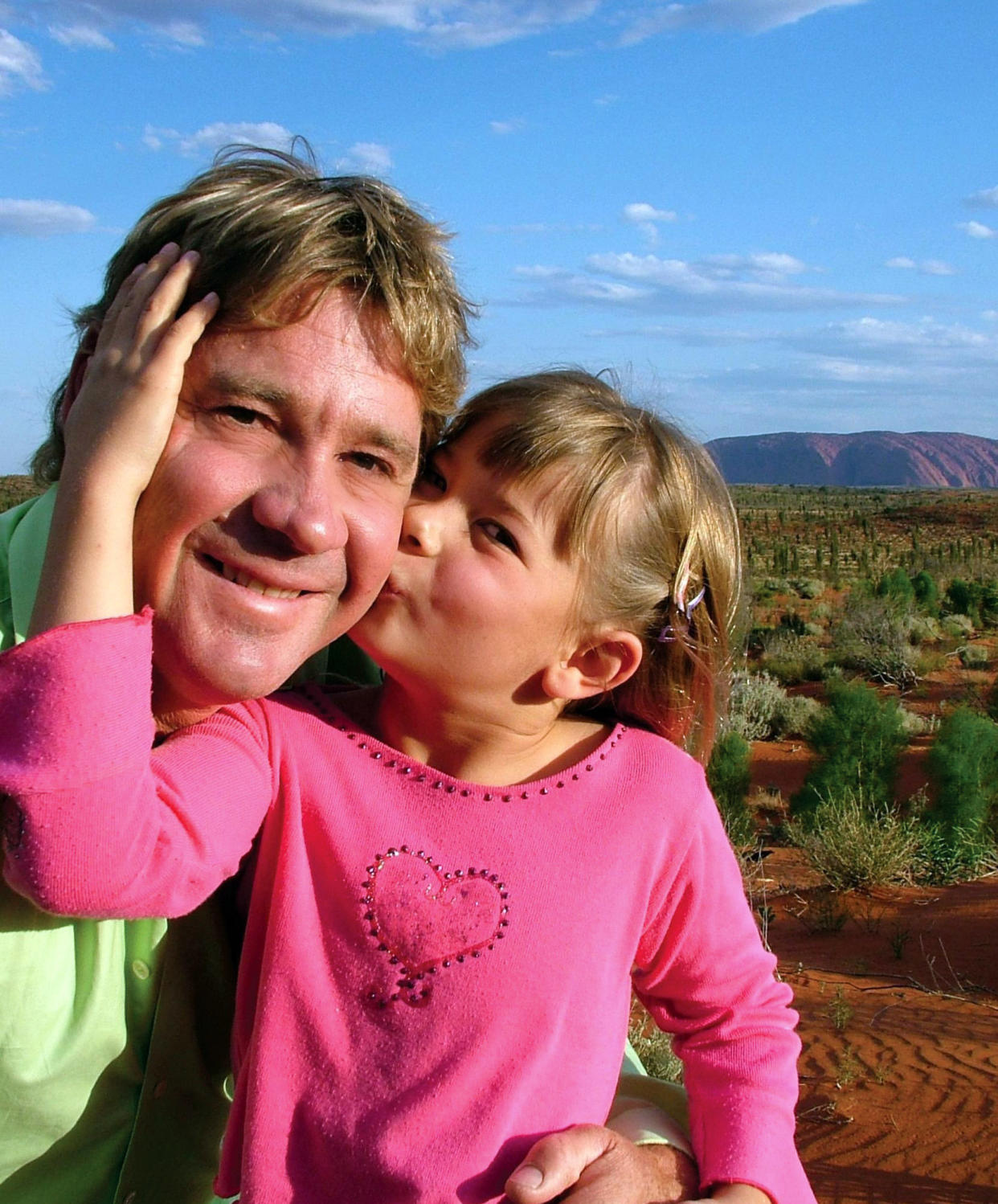 Bindi and Steve Irwin. Photo: Getty Images.