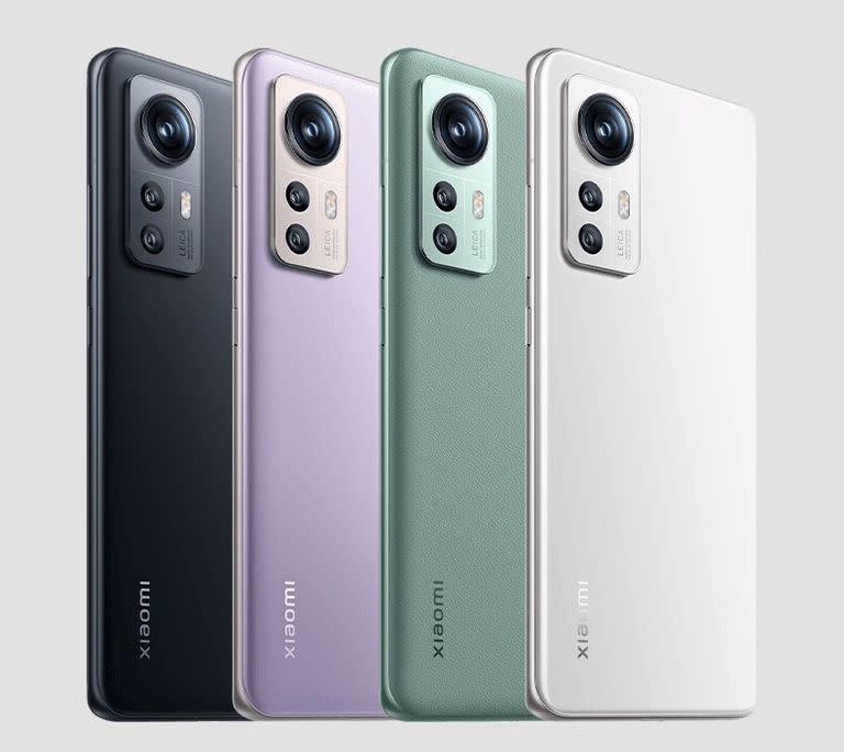 Los colores del Xiaomi 12S y 12S Pro