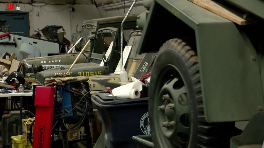 New Mexico Museum of Military History collection on 6th Street in Albuquerque, N.M. | KRQE